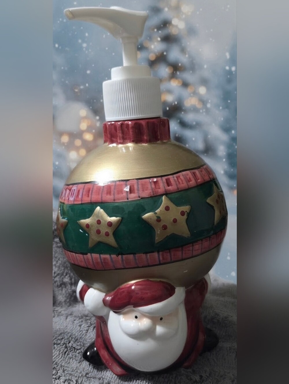 Christmas Fun Santa New Soap Dispenser